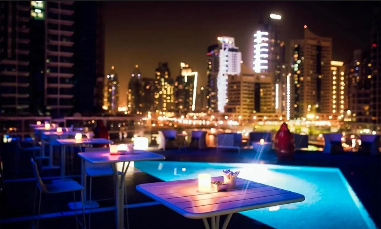 Intercontinental Dubai Marina Hotel Apartments Full Marina View With Balcony, Marina Mall, Large 1 Bedroom Apartment, Kitchen, 2 Toilets, 1 Parking, Swimming Pool And Gym Free Access, Paid Breakfast