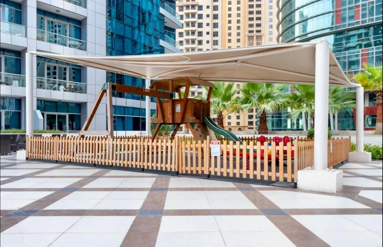 Intercontinental Dubai Marina Hotel Apartments Full Marina View With Balcony, Marina Mall, Large 1 Bedroom Apartment, Kitchen, 2 Toilets, 1 Parking, Swimming Pool And Gym Free Access, Paid Breakfast United Arab Emirates