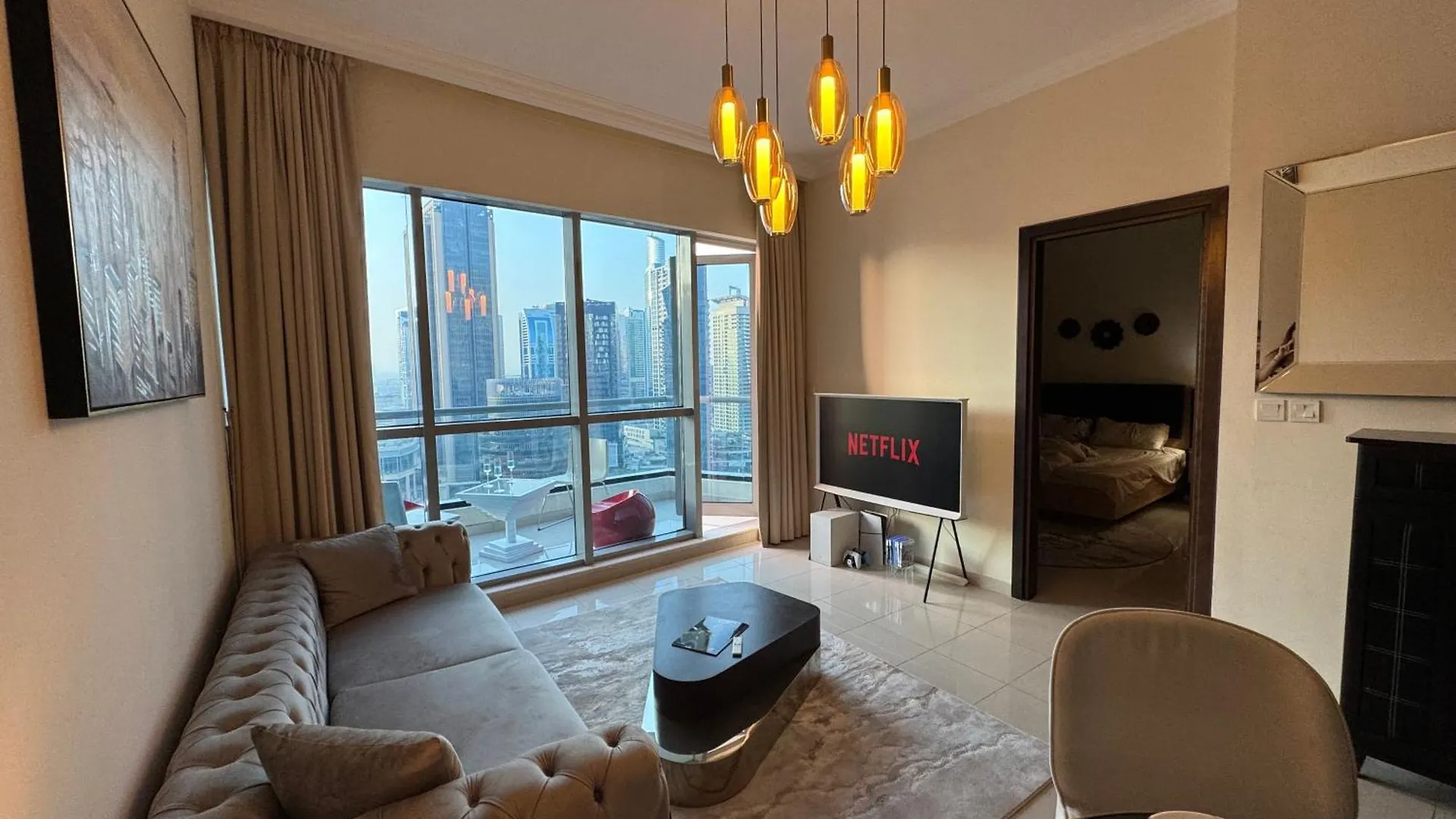 Intercontinental Dubai Marina Hotel Apartments Full Marina View With Balcony, Marina Mall, Large 1 Bedroom Apartment, Kitchen, 2 Toilets, 1 Parking, Swimming Pool And Gym Free Access, Paid Breakfast 0*,  United Arab Emirates