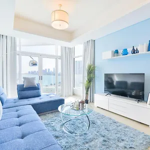 Ultra Luxury Palm - Mina Azizi - Free 5 Star Access شقة