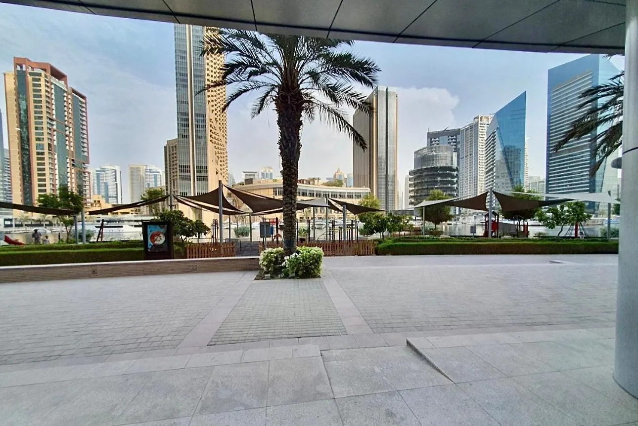 Intercontinental Dubai Marina Hotel Apartments Full Marina View With Balcony, Marina Mall, Large 1 Bedroom Apartment, Kitchen, 2 Toilets, 1 Parking, Swimming Pool And Gym Free Access, Paid Breakfast